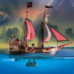 Floating Pirate Ship with Cannon - Image 4