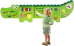 Monlaurd Crocodile Montessori Busy Board