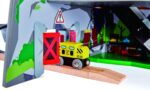 Hape Wooden Railway Mighty Mountain Mine Railway Playset - Image 2